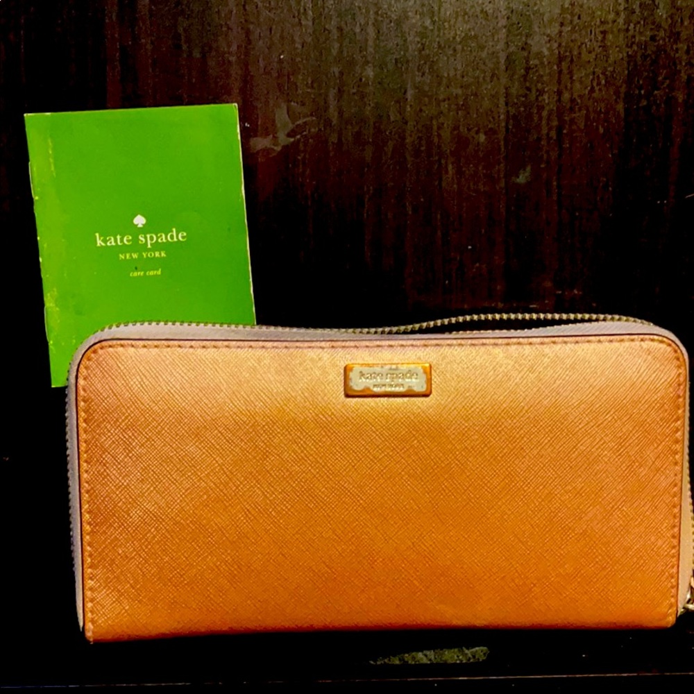 *SOLD* Rose Gold Kate Spade Wallet